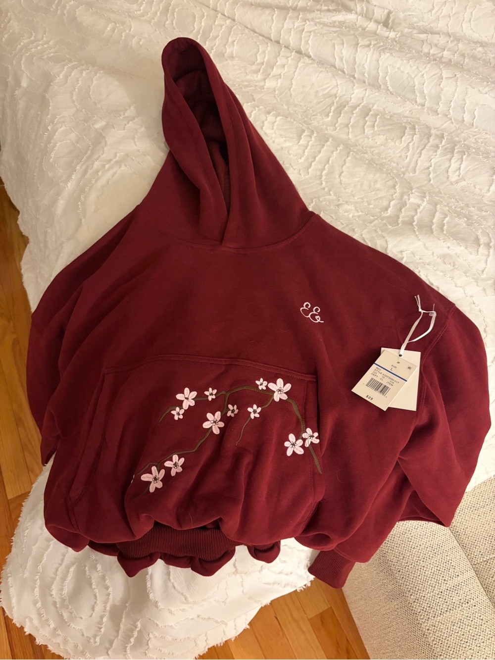 Embreigh hoodie- Burgundy